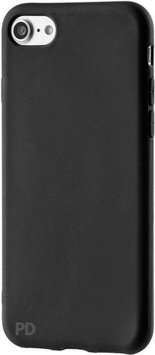 Fooniq Silicone Hoesje Zwart - Geschikt Voor Apple iPhone 7/8/SE 2020