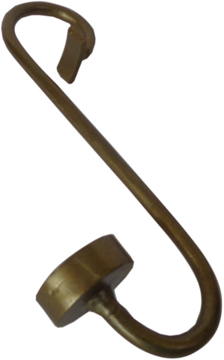 Deco4yourhome - Glashaak Theelicht M - 5x10x30 - Metaal - Antiek Goud - Sasha