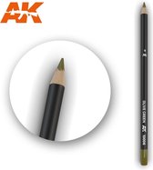 Watercolor Pencil Olive Green - AK-Interactive - AK-10006