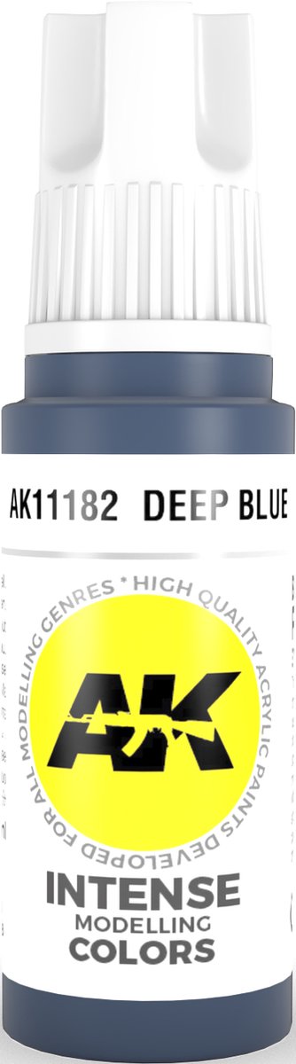 Deep Blue Acrylic Modelling Color - 17ml - AK-11182