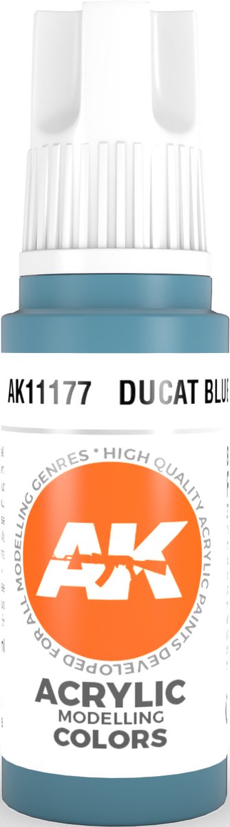 Ducat Blue Acrylic Modelling Color - 17ml - AK-11177