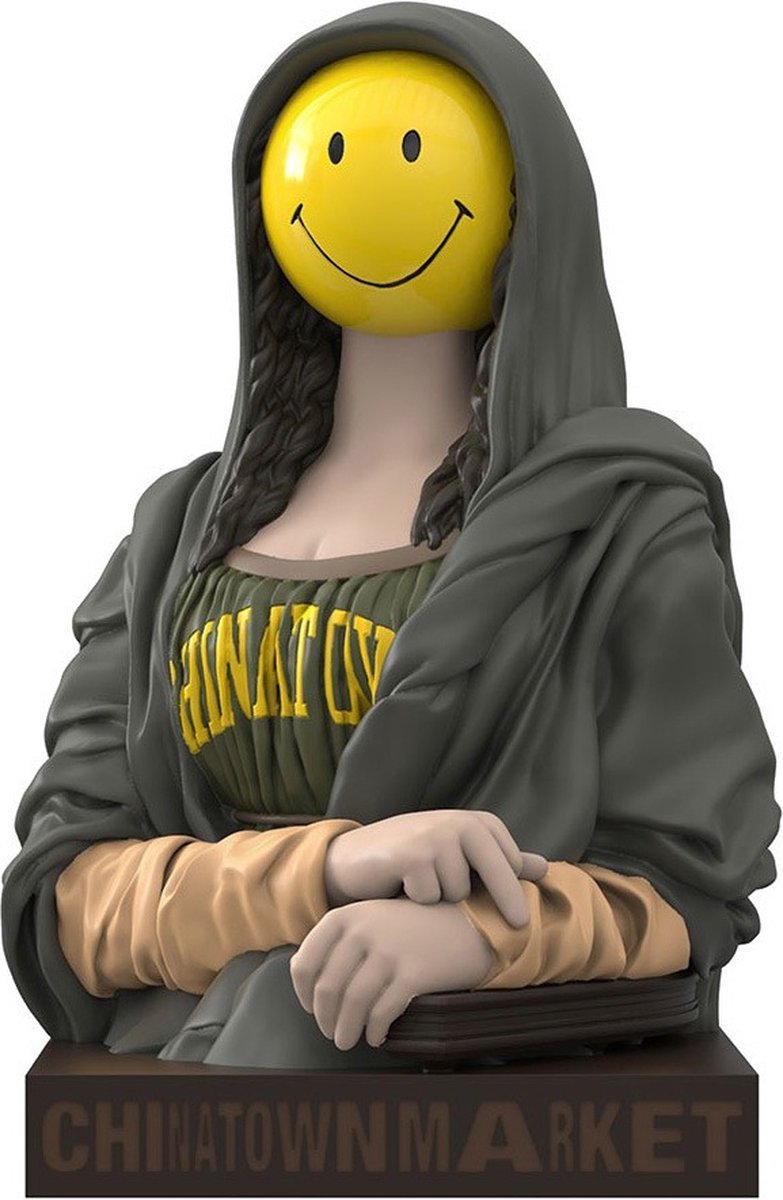 新品 CHINATOWN MARKET SMILEY MONA LISA The Chinatown Market Smiley Mona Lisa Vinyl Collectible