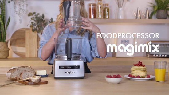 lenen glas Zinloos Magimix CS 5200 XL Premium Foodprocessor - Keukenmachine met Sapcentrifuge  - Zwart | bol.com