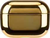 UrbanGoods -  Luxe Gold Plating Hard Cover - Airpods Pro Hoesje - Hardcase - Geschikt voor Apple AirPods Pro Case - Koptelefoon hoesje - Airpods Pro case beschermhoesje