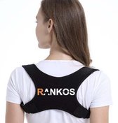 Postuur Corrector Rankos - Houding Correctie - Rug Brace tegen Rugklachten – Verstelbare Rugband