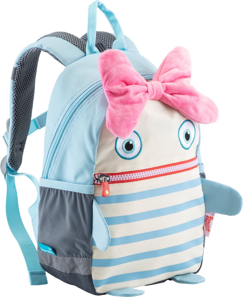 Skandika Zorgeneter Lilli Kinderrugzak – Rugtassen - Sorgenfresser - Kinderrugzak van 1 tot en met 5 jaar – Rugzak voor meisjes en jongens - Kleuterrugzak – 24 x 11 x 32 cm (LxBxH) – 475 gram – 8L – Kleuterschool rugzak – Kamperen, dagje uit - lilli