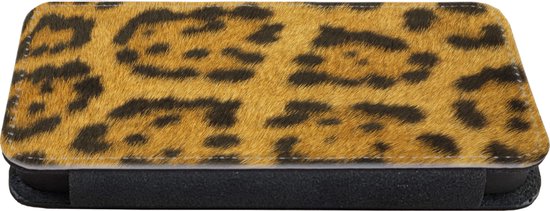 Étui pour iPhone 8 Bookcase - Fourrure de léopard - Avec compartiments - Étui portefeuille avec fermeture magnétique