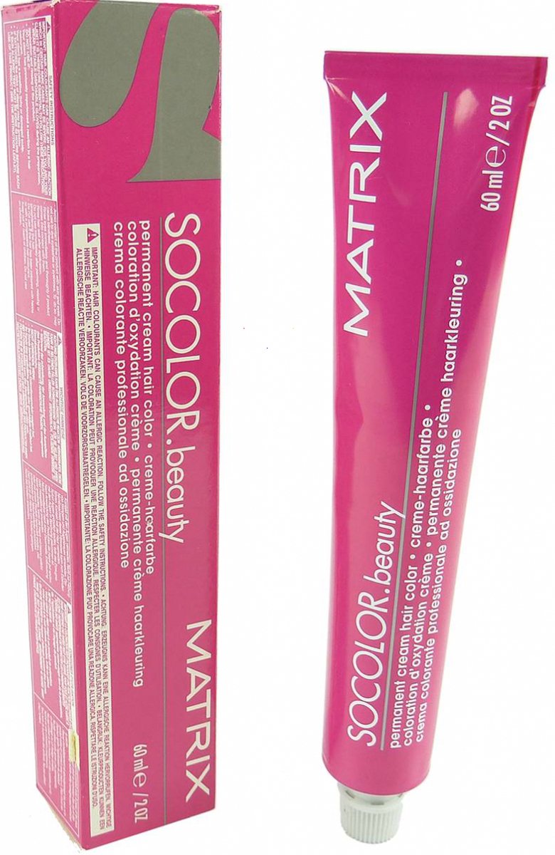 Matrix SOCOLOR.beauty Permanente Crème Haarkleur Kleuring langdurige 60ml - # 7RR Medium Blonde Red Red