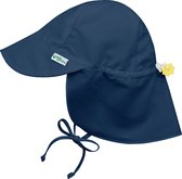 GREEN SPROUTS - Petje met nekflap  - Navy - 9-18m