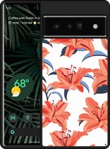 Pixel 6 Pro Hardcase hoesje Flowers - Designed by Cazy