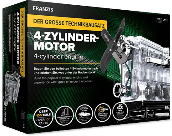 Franzis Moteur V8 env.250 pièces
