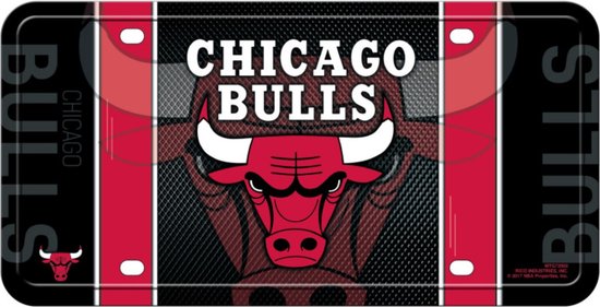 Chicago Bulls - 23 - Jordan - Michael Jordan - NBA - Basketball - Wall decor - Metalen kentekenplaat VS - Metal license Plate USA - Rico