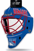 New York Rangers - Goalie vaantje - NHL Goalie - DCP Pennant - NHL - Vaantje - Ijshockey - Sportvaantje - Wimpel - Vlag - Pennant -  33 x 45 cm - RICO