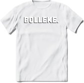 Bolleke - Valentijn T-Shirt | Grappig Valentijnsdag Cadeautje voor Hem en Haar | Dames - Heren - Unisex | Kleding Cadeau | - Wit - L