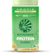 Sunwarrior Classic Proteïne Vanille - 750 gram