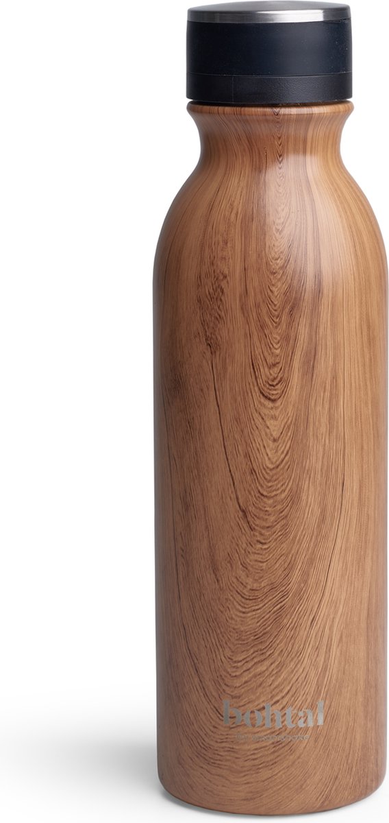 Goedkoopste Smartshake Bohtal Insulated Flask - Wood (600ml) Wood - Accessoires - Shakers & Mixers