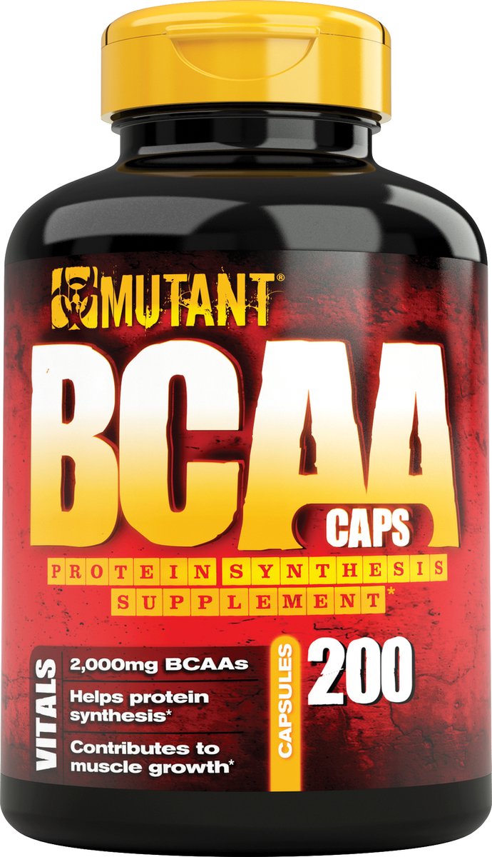 Goedkoopste Mutant BCAA Caps - 200 capsules