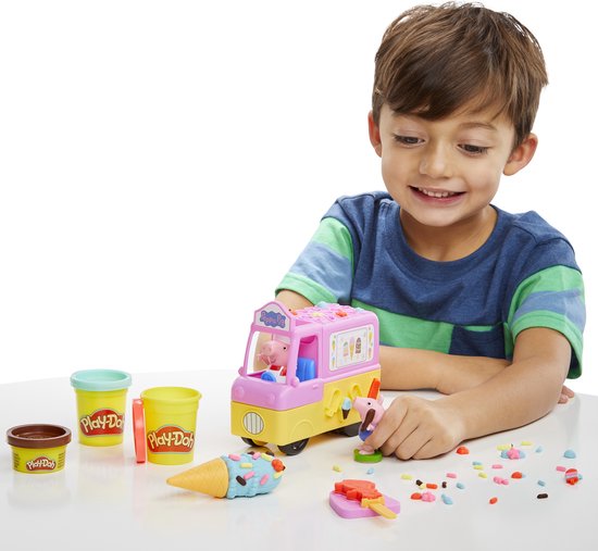 Play-Doh Peppas IJsjes Speelset - Boetseerklei - Inclusief 5 Play-Doh potjes