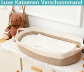 ADSafety - Luxe Verschoonmand - Inclusief Matras - Aankleedkussen - Mozes Mand - Babykamer - Commode