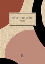 Structuurjunkie  -   Structuurjunkie notitieboek (oudroze)
