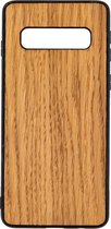 Samsung S10 Eik Houten GSM / Telefoon Hoesje - Shockproof TPU Case