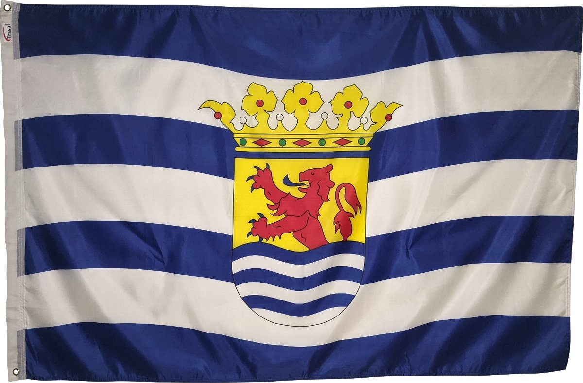 Trasal - vlag Zeeland - zeeuwse vlag - 150x90cm