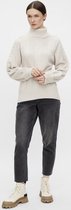 Object Trui Objcharlie L/s Knit Pullover 118 23037298 Silver Gray/melange Dames Maat - XL