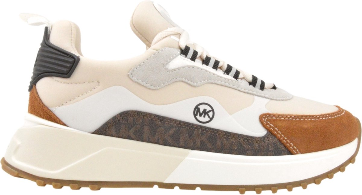Michael Kors Theo Sport Dames Sneaker - Light Cream - Maat 36