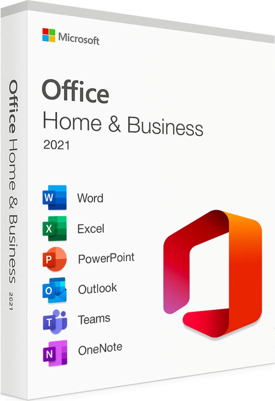 Microsoft Office Home & Business 2021 - 1 Mac - Registreren met Microsoft-Account