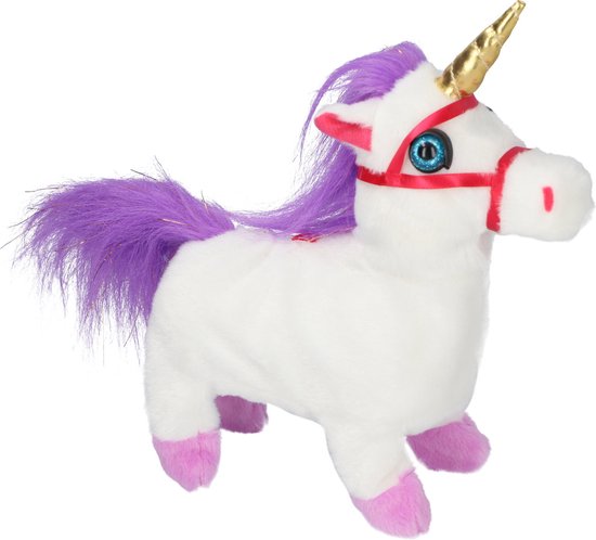 Basic Interactieve Pluche Unicorn Knuffel