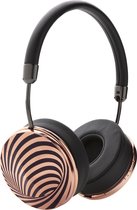 FRENDS Taylor Gunmetal - draadloze over-ear koptelefoon - dubbele capset  - Zwart / Roségoud