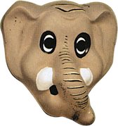 Carnival Toys Verkleedmasker Olifant Grijs One-size