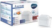 Brita Maxtra 4x Waterfilter voor Brita Waterkan 1023124 - Schoon Drinkwater - Verminderd Kalk - Betere Smaak