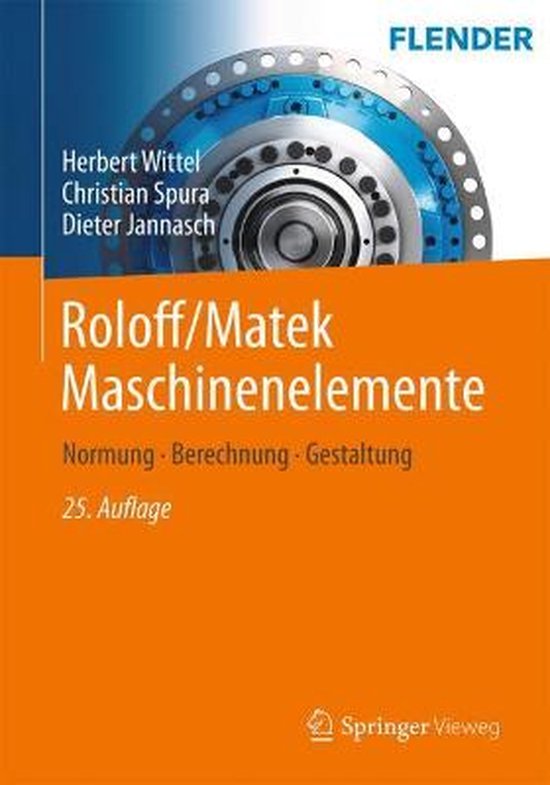 Roloff/Matek Maschinenelemente - cover