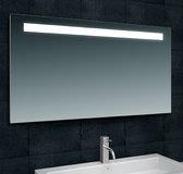 Miroir de salle de bain Tigris 120x80cm Interrupteur d'éclairage LED intégré