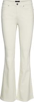 Vero Moda VMPEACHY MR FLARED J ECRU Dames Jeans - Maat XL30