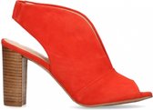 Van Dalen - Pump Suede - Red - 40