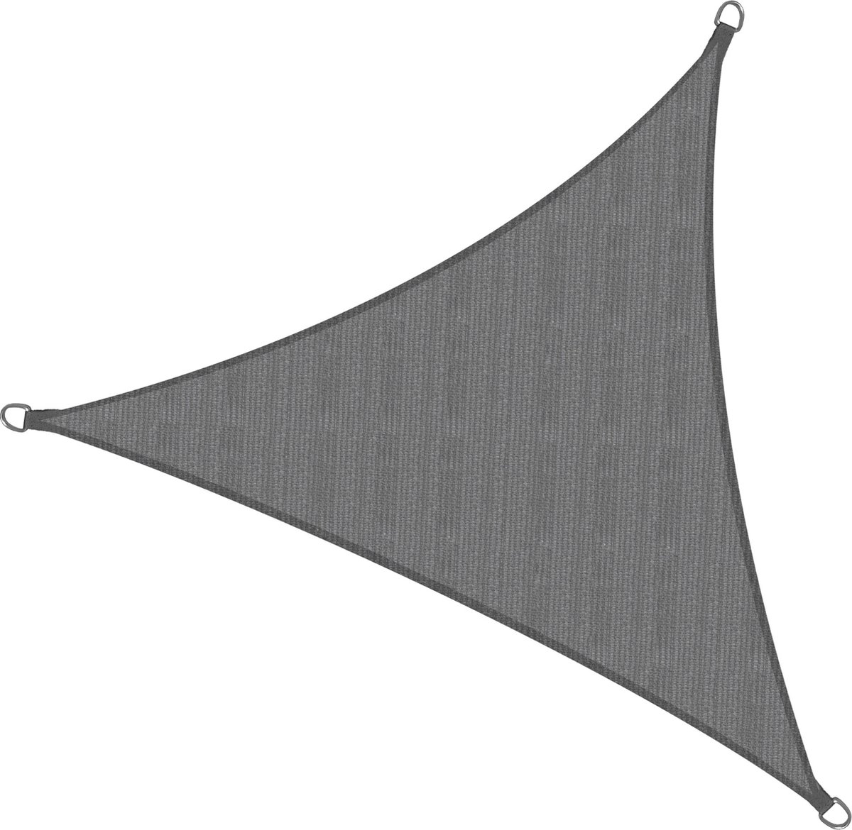 Sol Royal - SolVision HS9 - Zonnezeil/Schaduwdoek driehoekig 3x3x3m - HDPE Ademend - Zonwering UV-bescherming - Antraciet