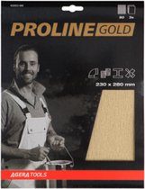 Proline Gold Schuurpapier 230 x 280 mm - 3 stuks