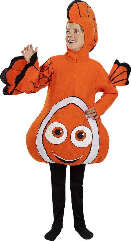 FUNIDELIA Clownvis kostuum voor meisjes en jongens Dieren - jaar cm) - Oranje