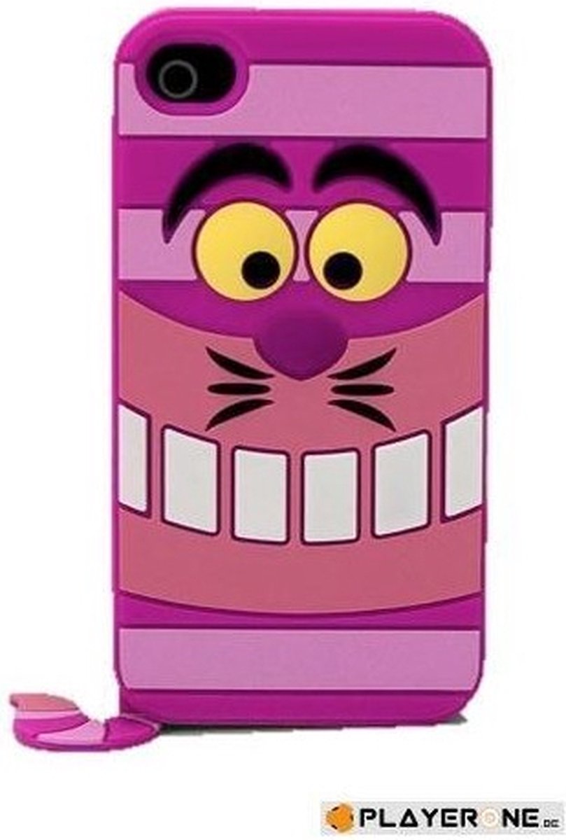 Disney Character Suit iPhone 4 & 4S Siliconen Hoes Cheshire Cat