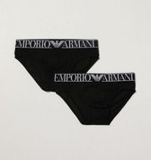 Emporio Armani Endurance 2P Brief Mannen Onderbroek - Black - Maat M