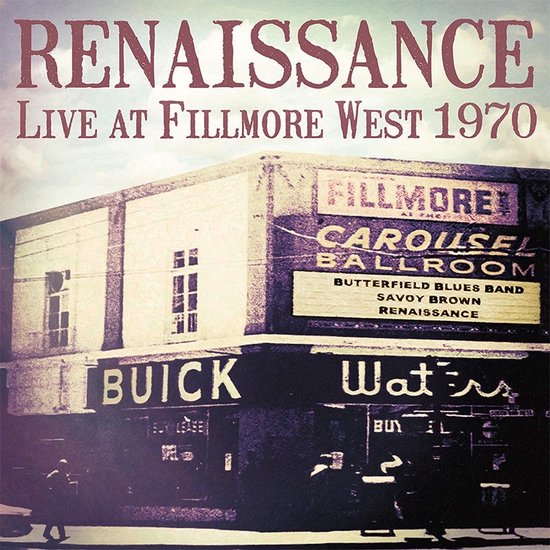 Renaissance - Live At Fillmore West 1970 (LP) (Limited Edition)