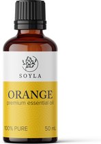 Biologische Sinaasappel olie - 50 ml - Mexico - Citrus Sinensis - Etherische olie - Gecertificeerd BIO