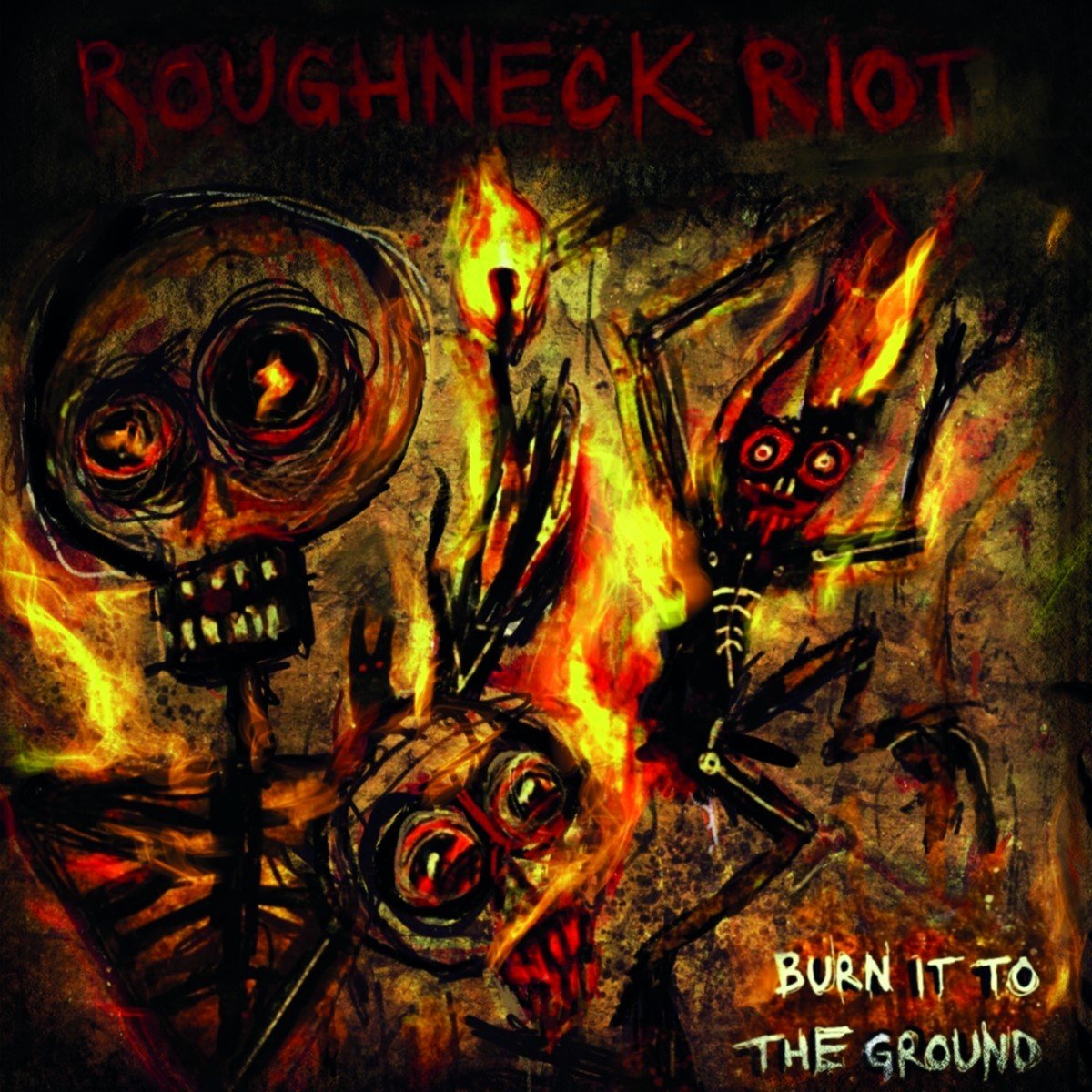 Roughneck Riot - Burn It To The Ground (LP) (Coloured Vinyl)