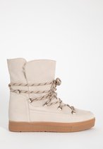 Sissy-Boy - Off white suède mountain boots - 41