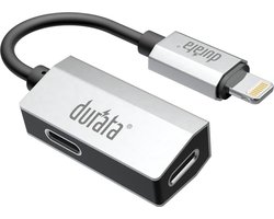 Durata - 2 in 1 Splitter - Lightning connector x 2 Slots (Lightning Charge + Lightning Audio)