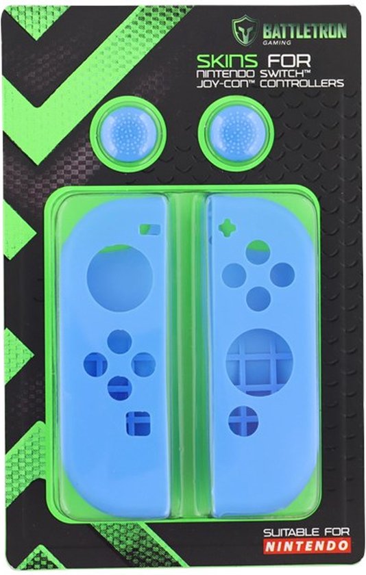 Housses Manettes Nintendo Switch pour manettes Joy -Con - Blauw | bol.com
