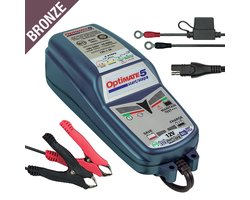 Optimate 5 Druppellader - Auto Motor Acculader Start/Stop 12 Volt / 4A - TM-220