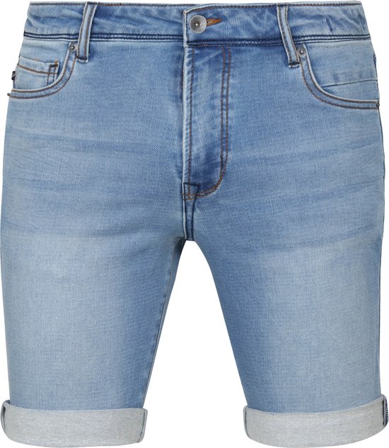 Convient - Jelle Short Denim - Coupe slim - Pantalon Homme taille 3XL